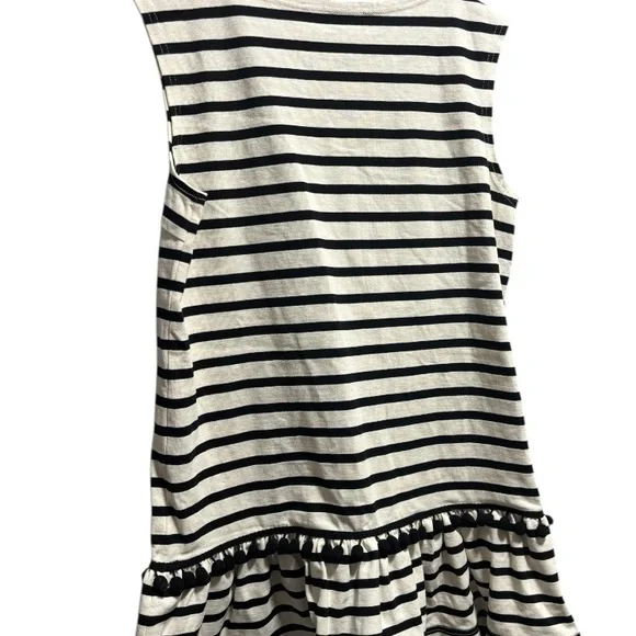 Marc Jacobs Sleeveless Striped Peplum Dress M - Picture 6 of 8
